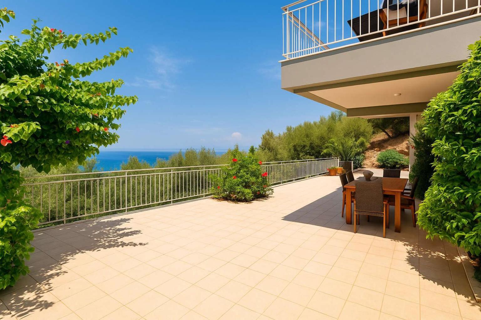 Aigli Fully Equipped Getaway - Seaview Lux Retreat Villa Kalamáta Eksteriør bilde